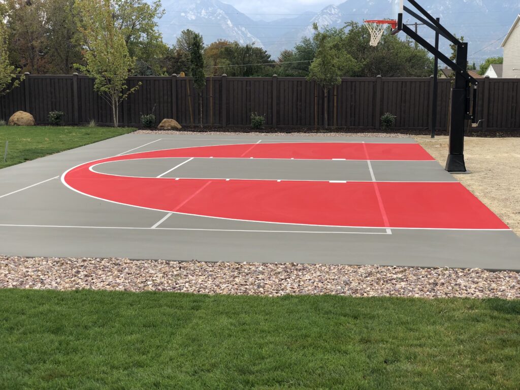 Basketball court Midway, UT