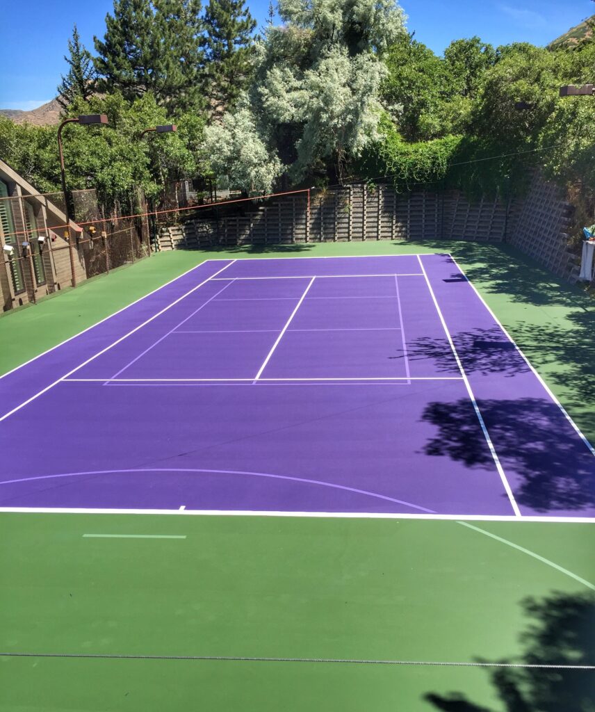 Tennis Court Midway, UT
Dark vs. light colored courts